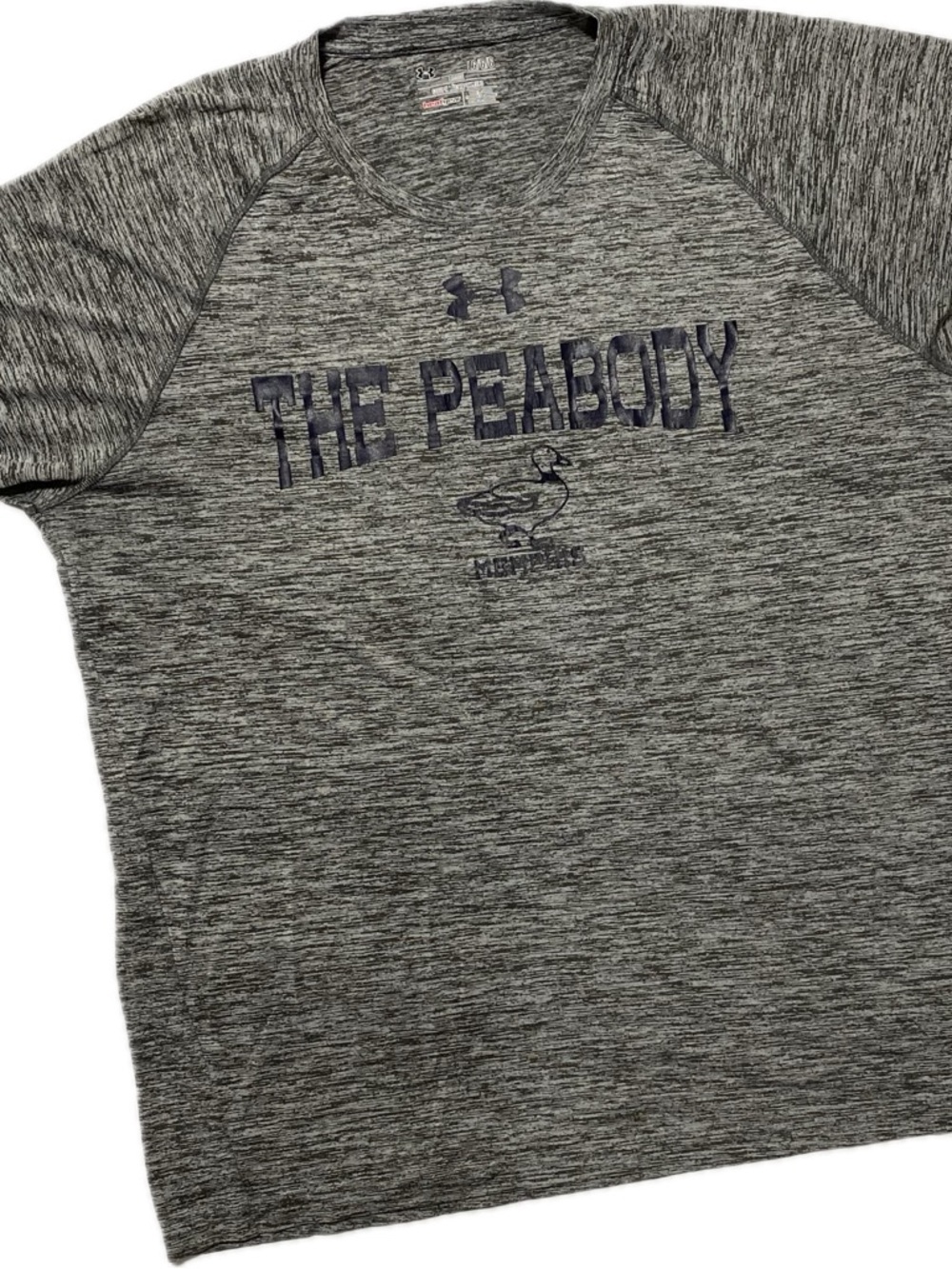 Under Armour Men’s Grey Heather Performance Crew - The Peabody